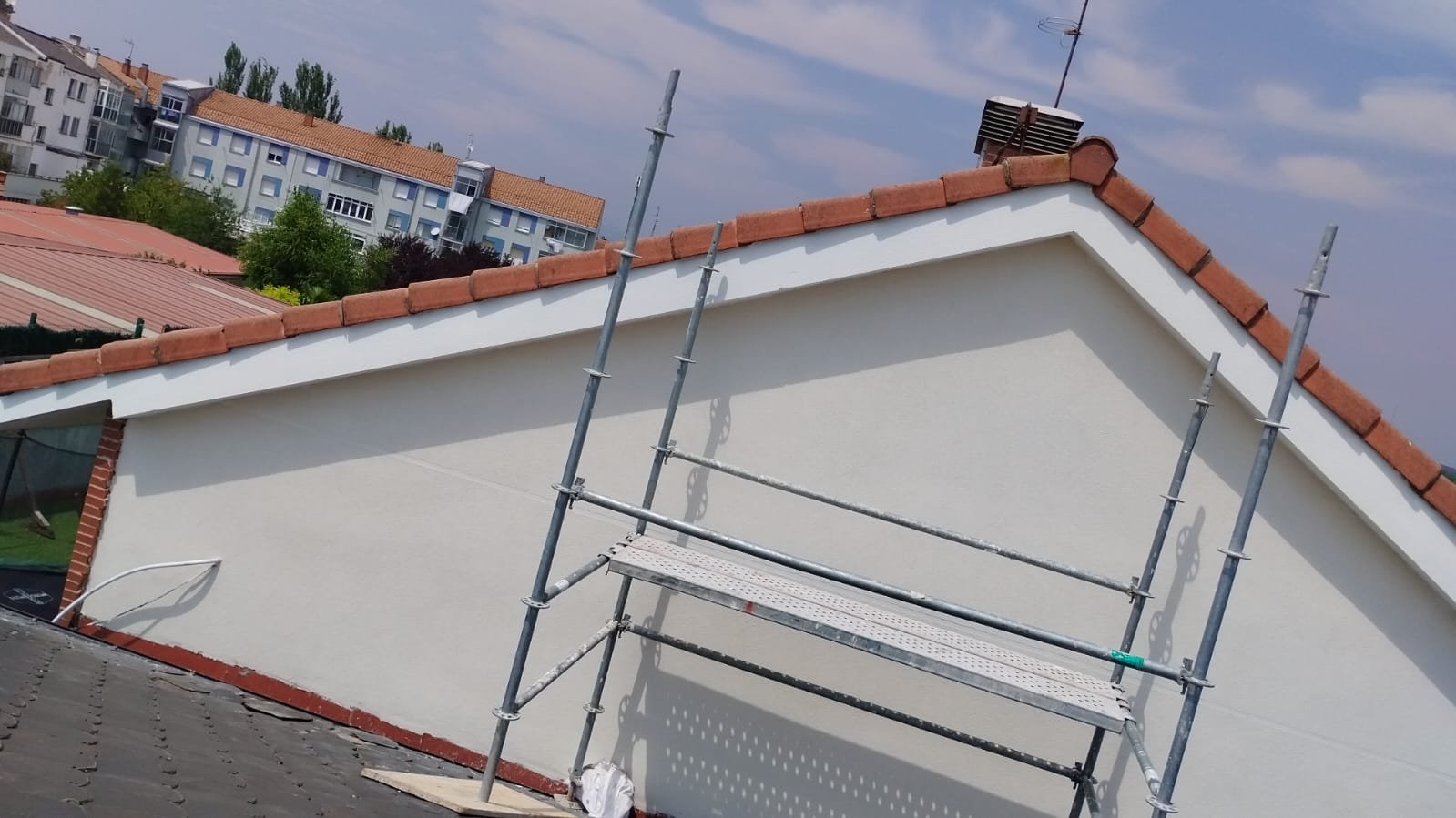 Trabajo de pintura realizado por Fiz Pinturas en Vitoria-Gasteiz
